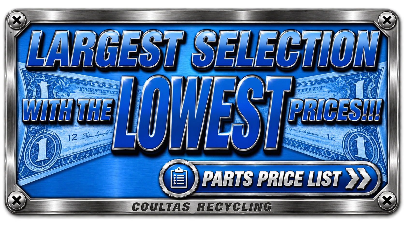 Parts Price List