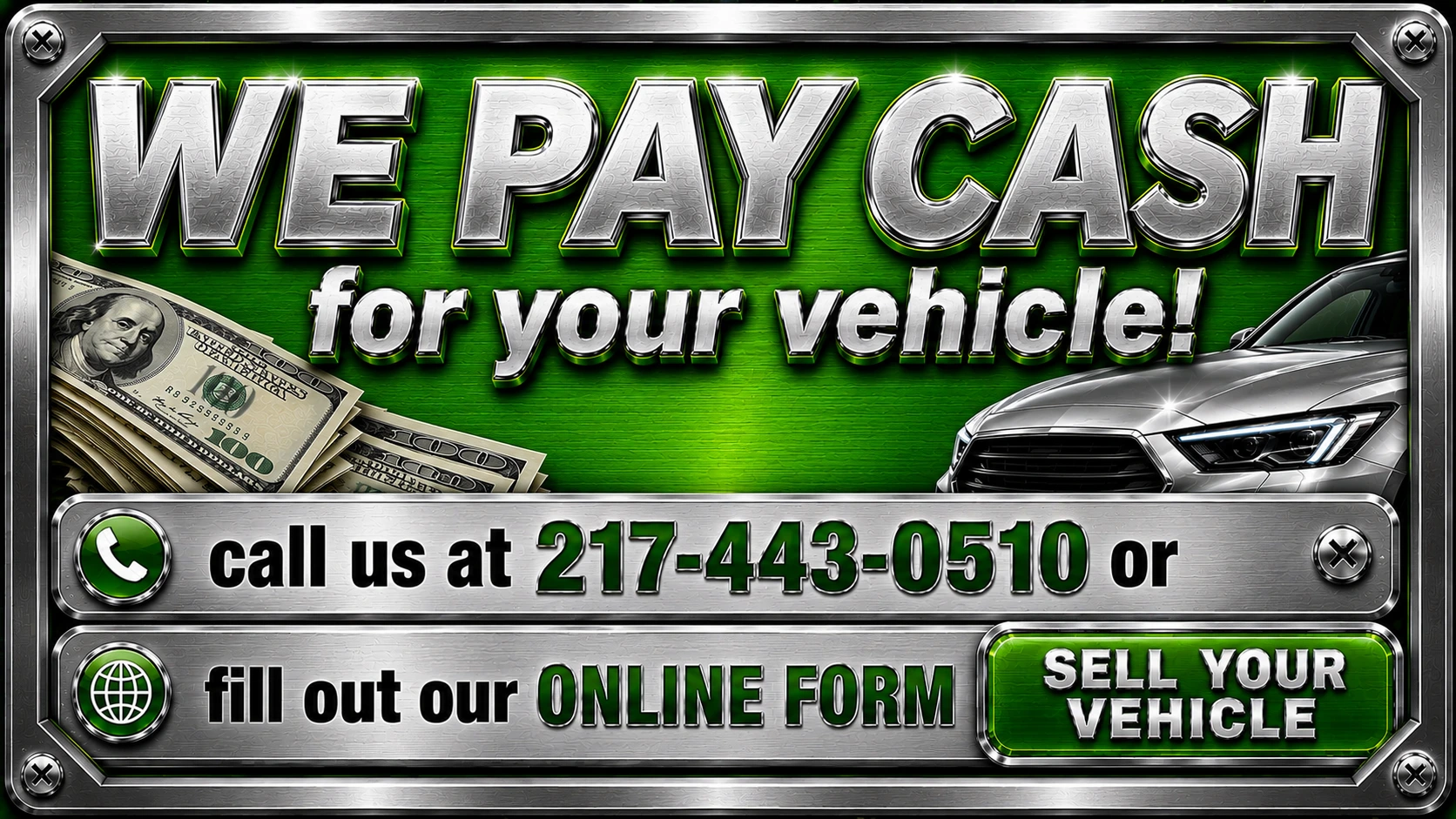 Sell Your Vehicle